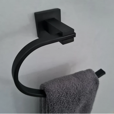 Towel Holder - Oval Wall Hung Series 6060BK